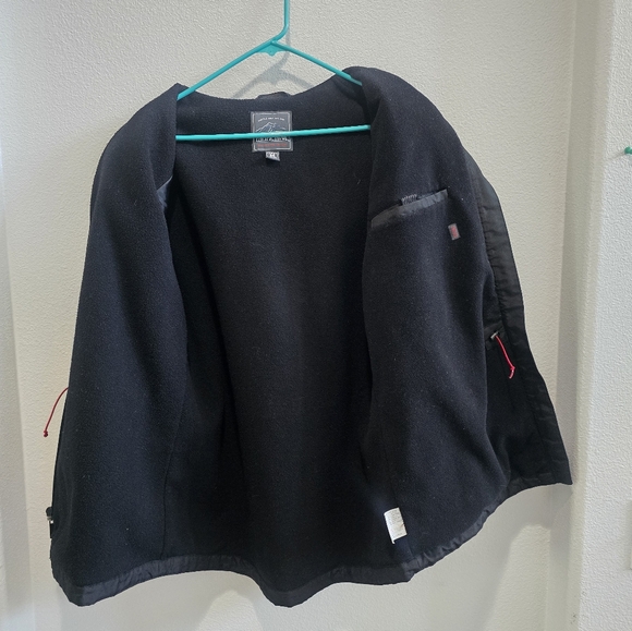 PacificTrail black hooded jacket with fleece lining women's size medium. - Picture 4 of 8